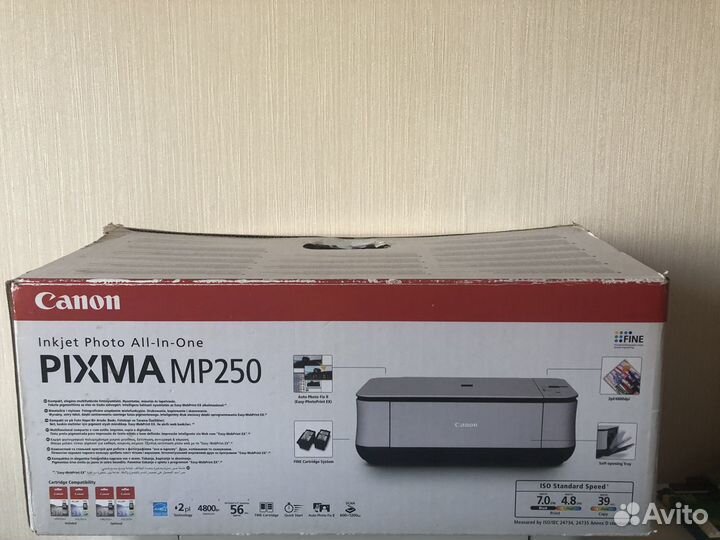 Принтер canon pixma mp250