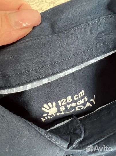 Рубашка на мальчика 128