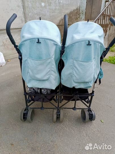 Коляска трость для двойни/погодок