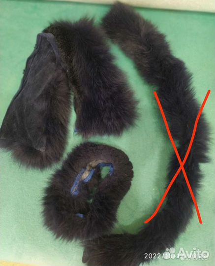 Меховые воротники,опушки на капюшон,остатки меха