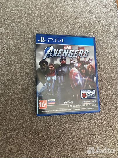 Игра для приставки PS4 Marvel Мстители/Avengers