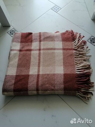 Плед шерстяной 180*170