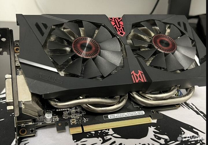 Видеокарта nvidia GeForce GTX 960 Asus Strix