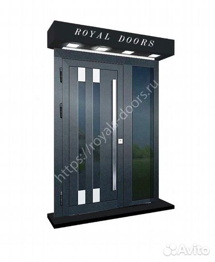 Входная группа загородного дома