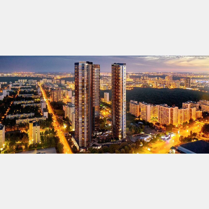 1-к. квартира, 69,5 м², 33/50 эт.