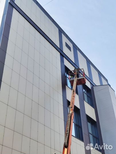 Профессиональная мойка окон и фасадов зданий
