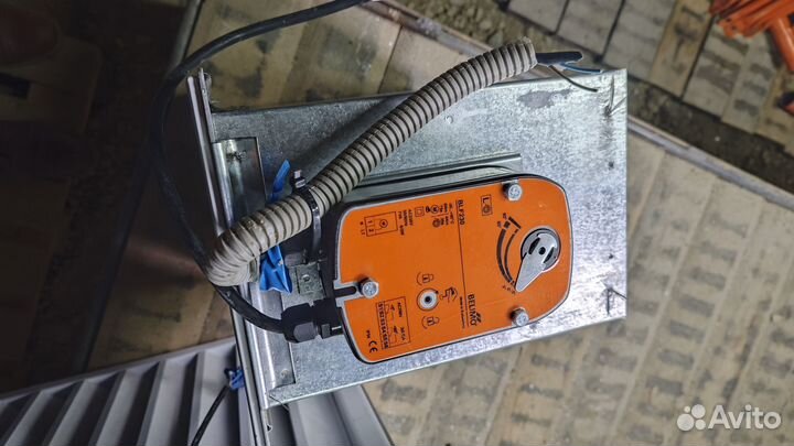 Клапана вентиляции с приводами