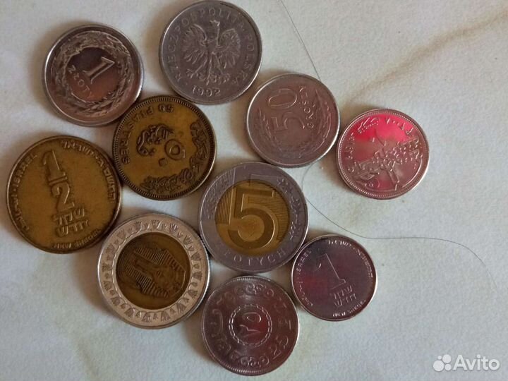 Монеты Египет и другие страны