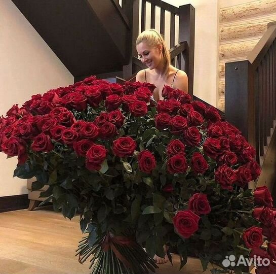 Цветы розы букеты 25 31 35 51 101 251 Доставка