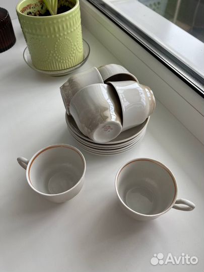 Кофейный сервиз 6 пар