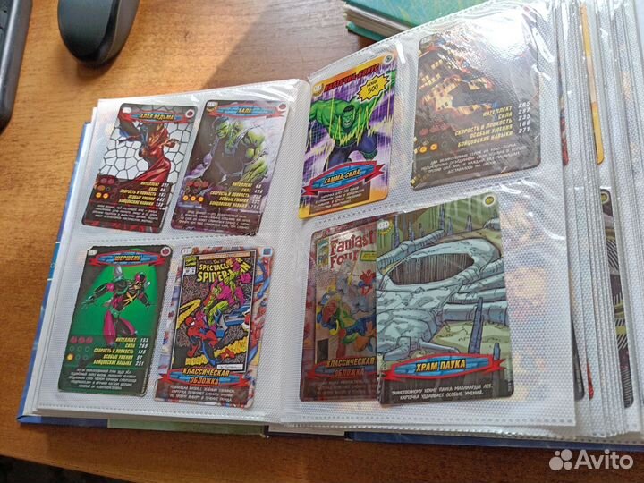 Карточки Человек-паук. Герои и злодеи