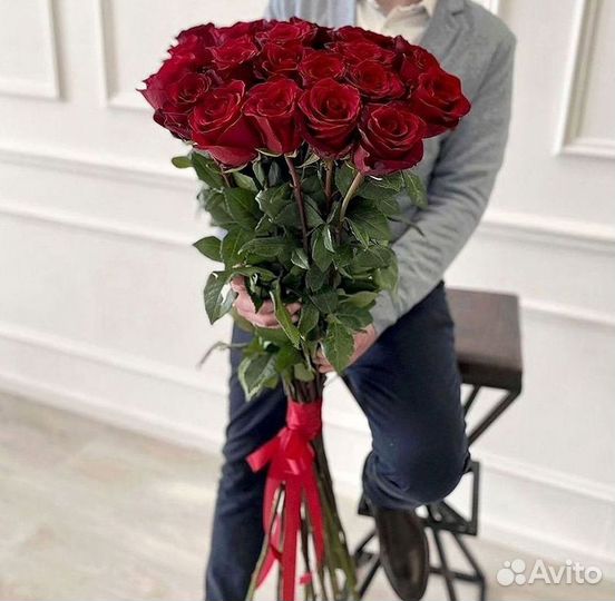 Цветы розы букеты 25 31 35 51 101 251 Доставка