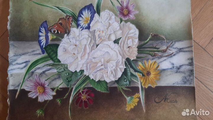 Картина акварельная