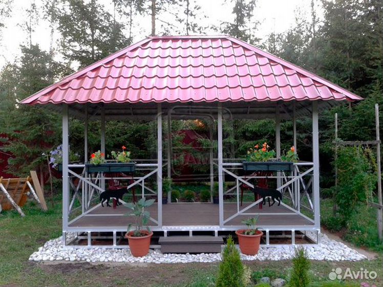 Беседка своими руками из 40