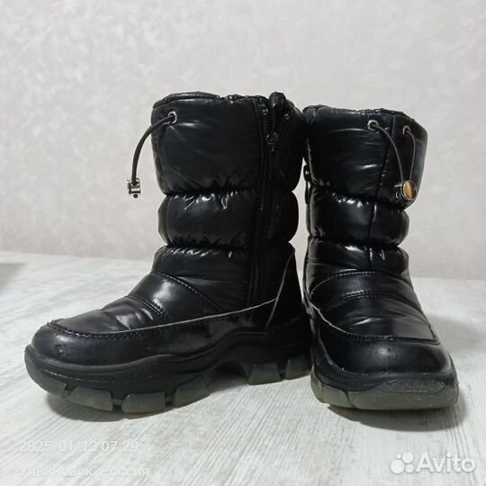 Сапожки зимние для девочки, 27 размер