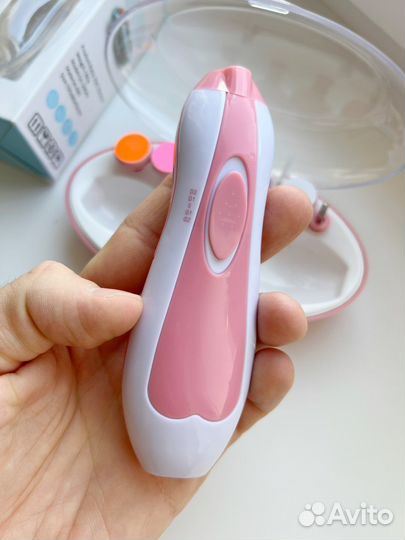 Детский электрический триммер для ногтей 0+