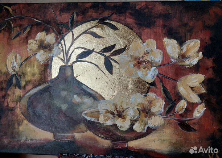 Картина маслом на холсте ручная работа