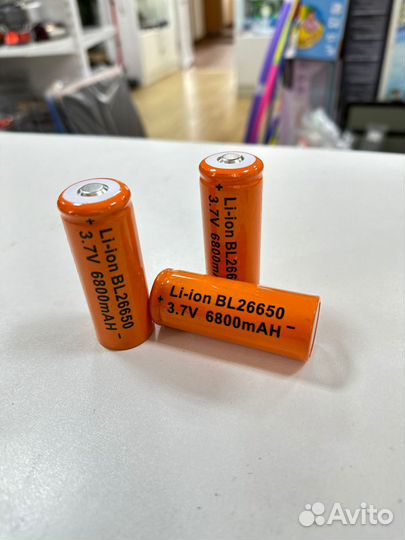 Аккумулятор 26650 Li-Ion
