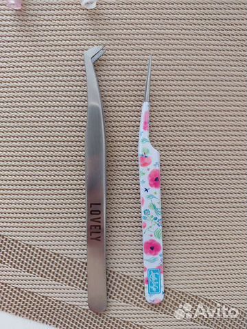 Пинцет для наращивания ресниц