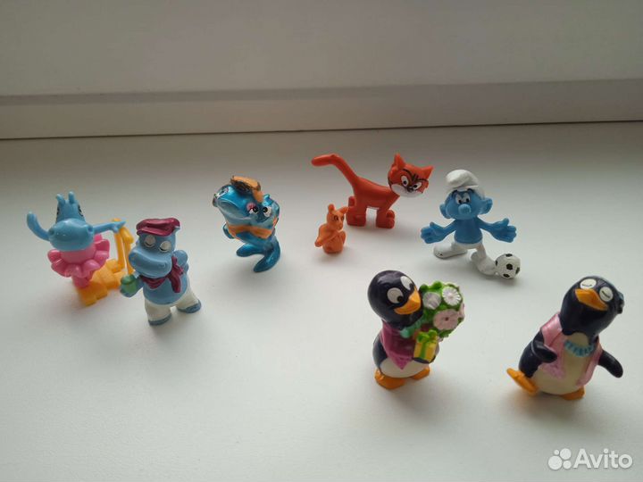 Игрушки из киндера 90х