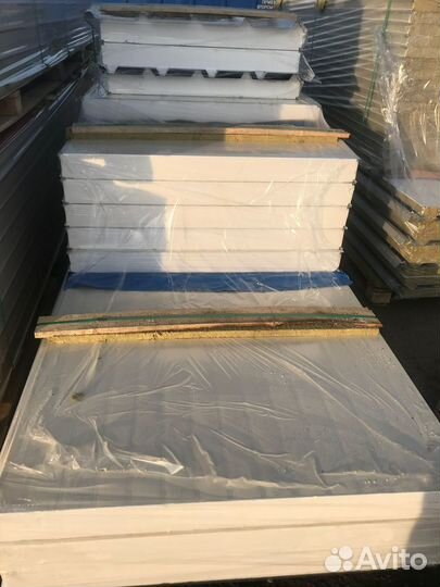 Сэндвич панели из минеральной ваты и пенополистиро