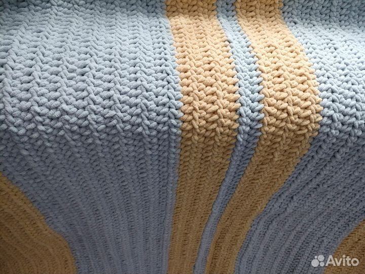 Плед детский вязаный ручная работа