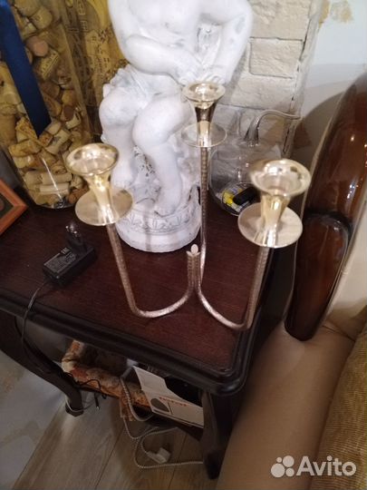 Подсвечник металлический