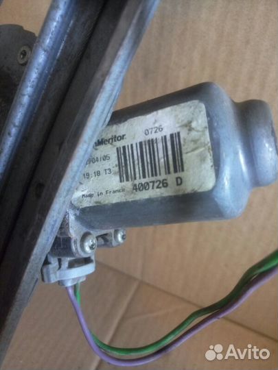 Стеклоподъемник передний левый Renault Logan 1