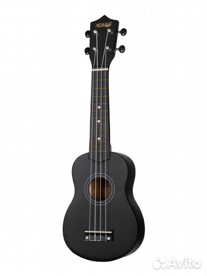 Укулеле сопрано, черный, Homage