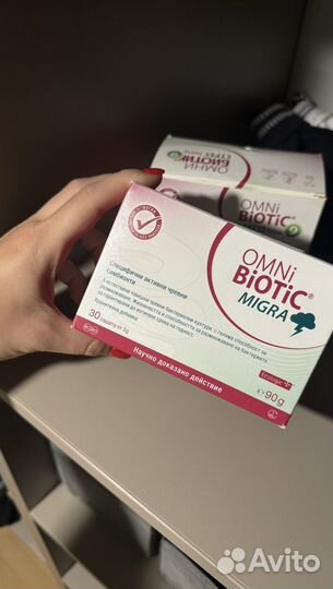 Пробиотик и пребиотик omni biotic