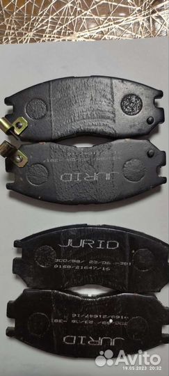 Тормозные колодки Jurid 21647