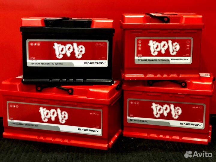 Аккумуляторы Topla Energy 60,75,92 Ач