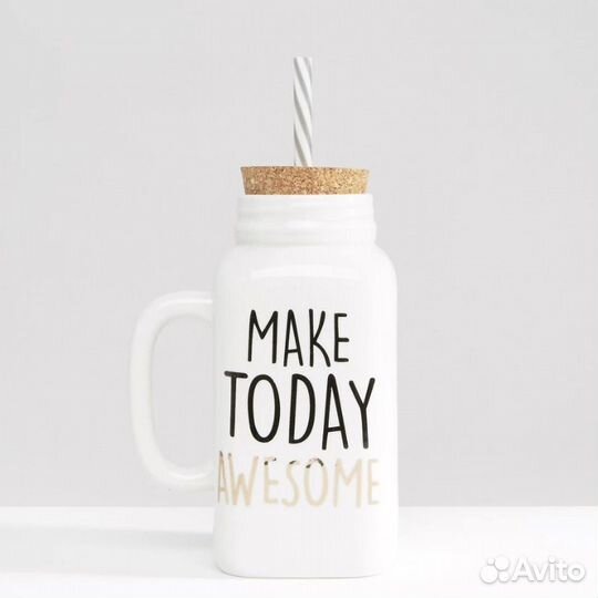 Керамическая кружка, смуззи, коктейльная кружка