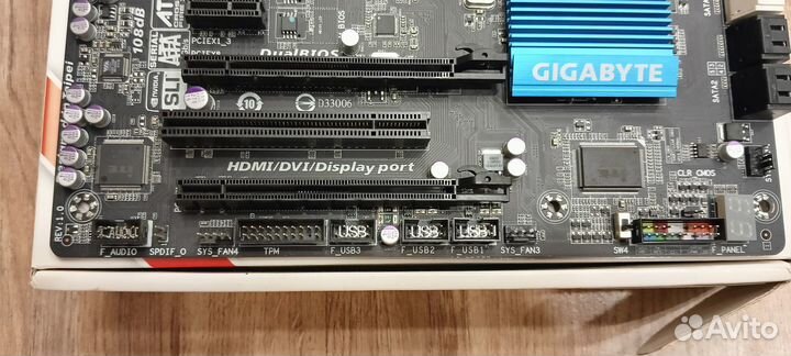 Материнская плата Gigabute Z77X-UD3H (LGA1155)