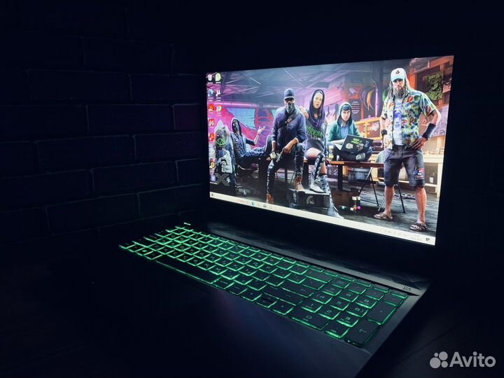 Игровой ноутбук HP i7 GeForce GTX 1060 8Gb ram