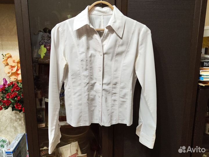 Рубашка для девочки школьная 165