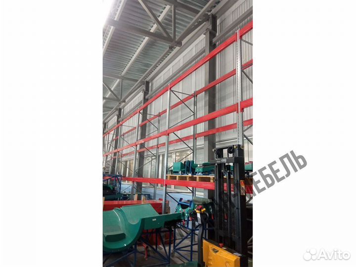 Стеллажи паллетные фронтальные Стсм для склада