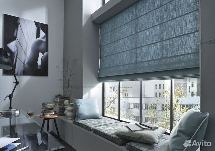 Римские шторы на заказ день ночь