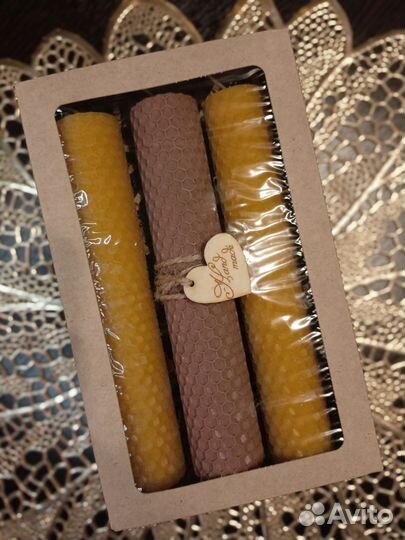 Свечи из пчелиного воска