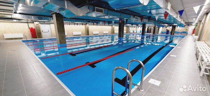 Детский абонимент в бассейн fitness house