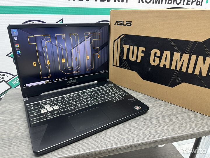 Asus TUF 8 ядер Ryzen 5-3550H 16G GTX1650 SSD+1000