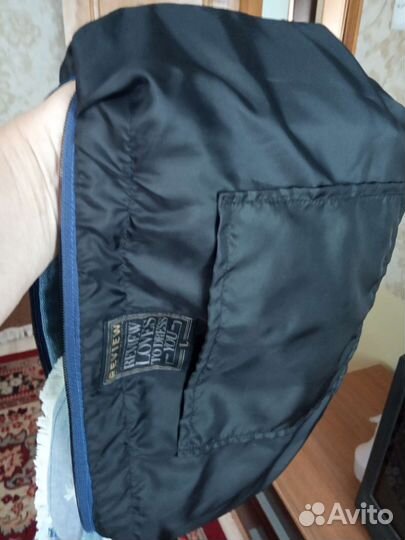 Сумка через плечо, джинсовая