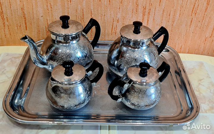 Чайно-кофейный сервиз СССР, фабрика Стрела