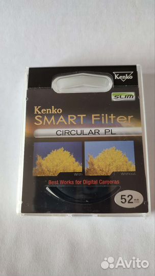 Светофильтр поляризационный 52мм Kenko