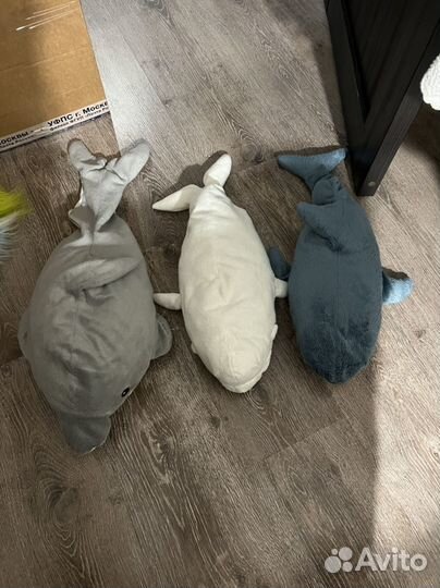 Икеа акула кит дельфин игрушка IKEA