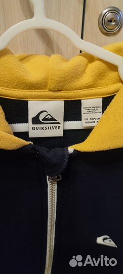 Худи, кенгуру, кофта на молнии Quiksilver + футбол