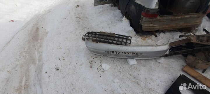 Задний бампер ваз 2112