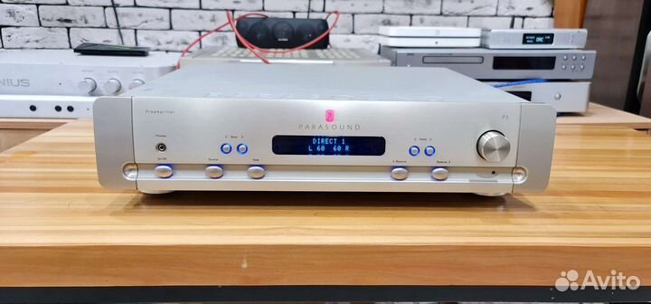 Parasound p3 предварительный усил., Обмен + Видео