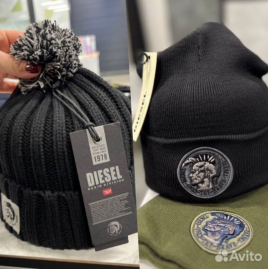 Мужская шапкa diesel