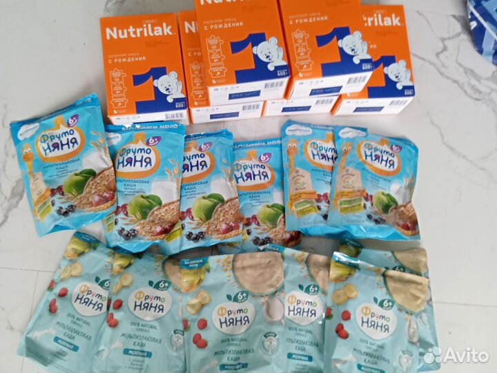 Детские каши и смеси